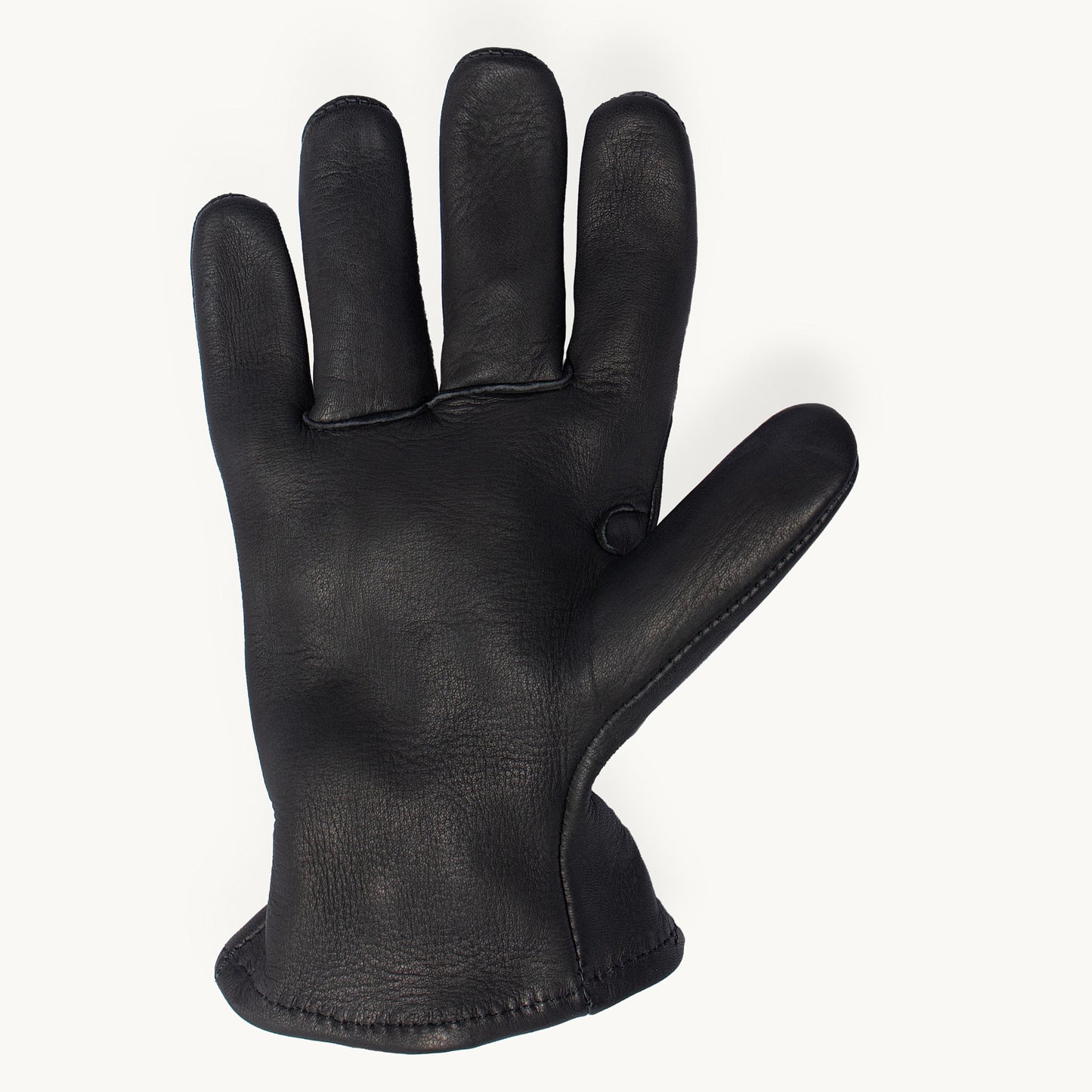 Medium Weight Unlined Deerskin Work Glove - Wing Thumb