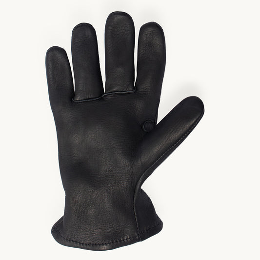 Medium Weight Unlined Deerskin Work Glove - Wing Thumb
