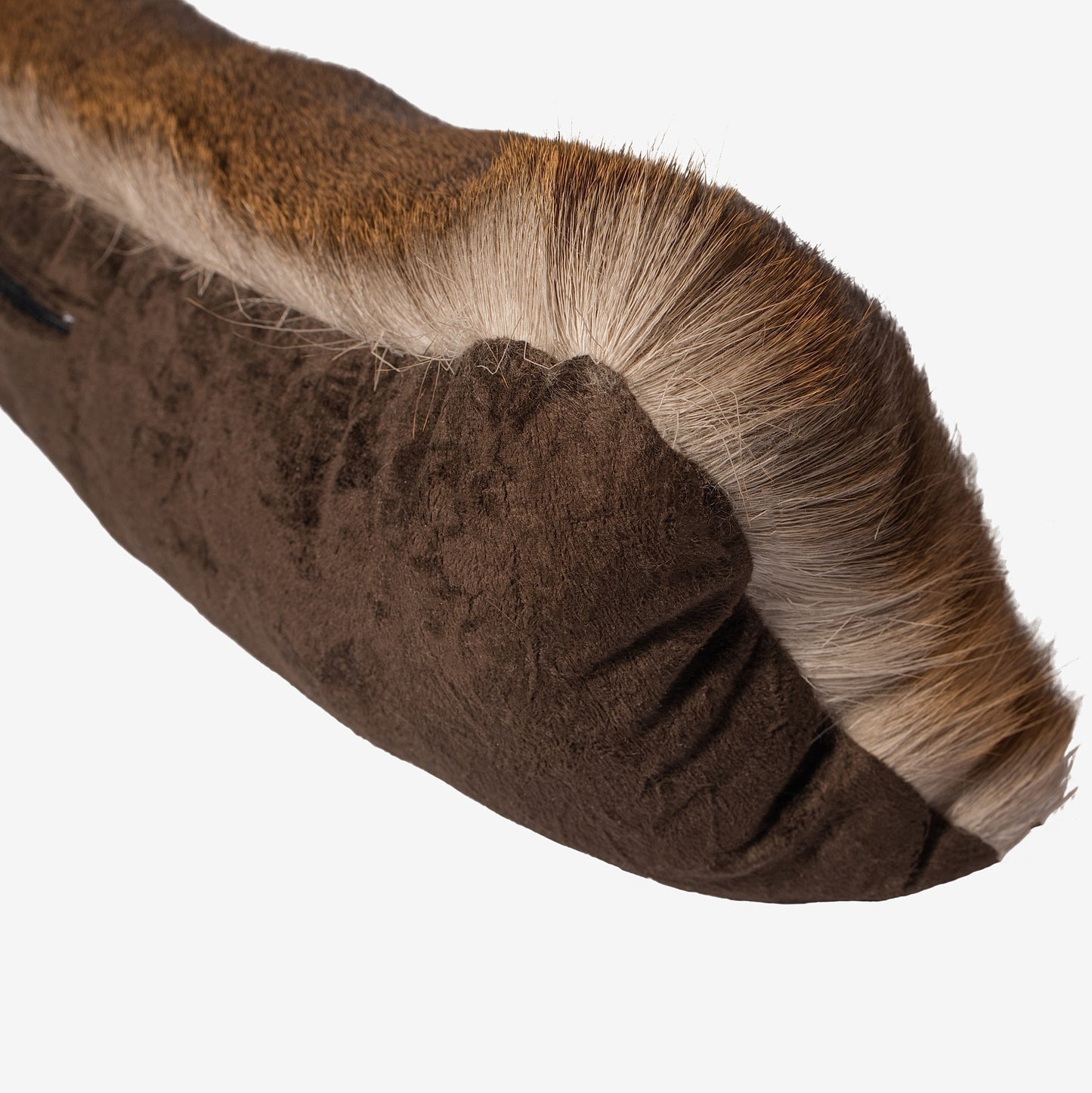 Hair-On Whitetail Deer Hide Lumbar Pillow - Filled