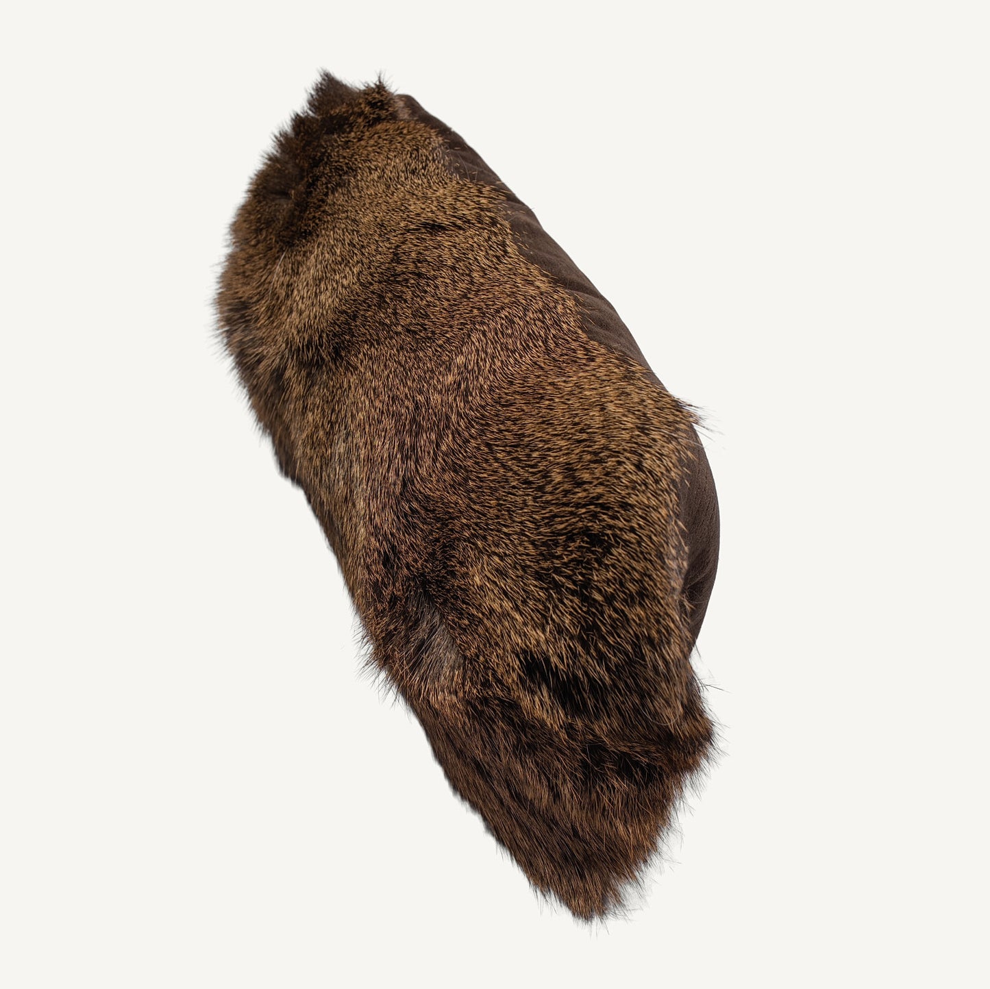 Hair-On Whitetail Deer Hide Lumbar Pillow - Filled