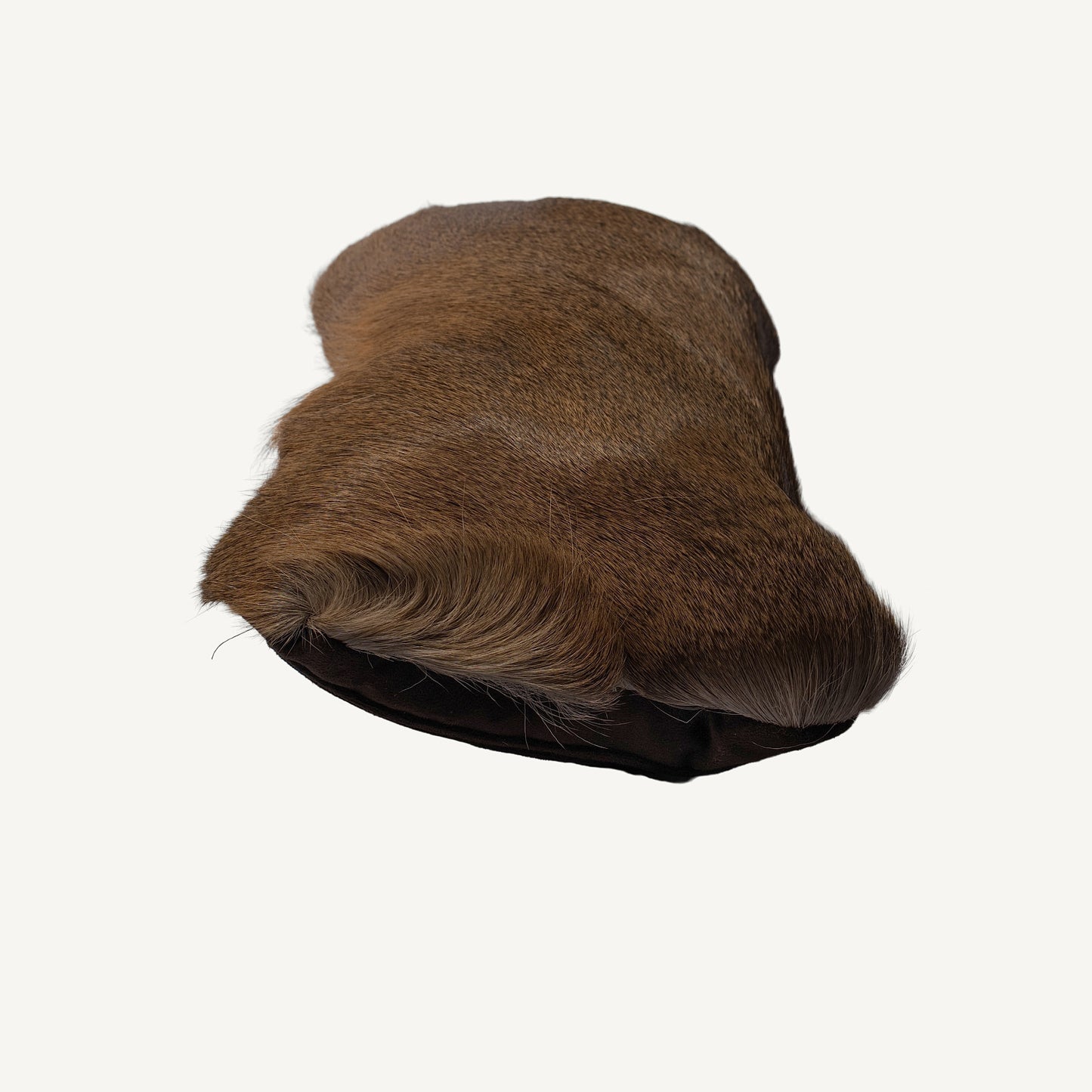 Hair-On Whitetail Deer Hide Lumbar Pillow - Filled
