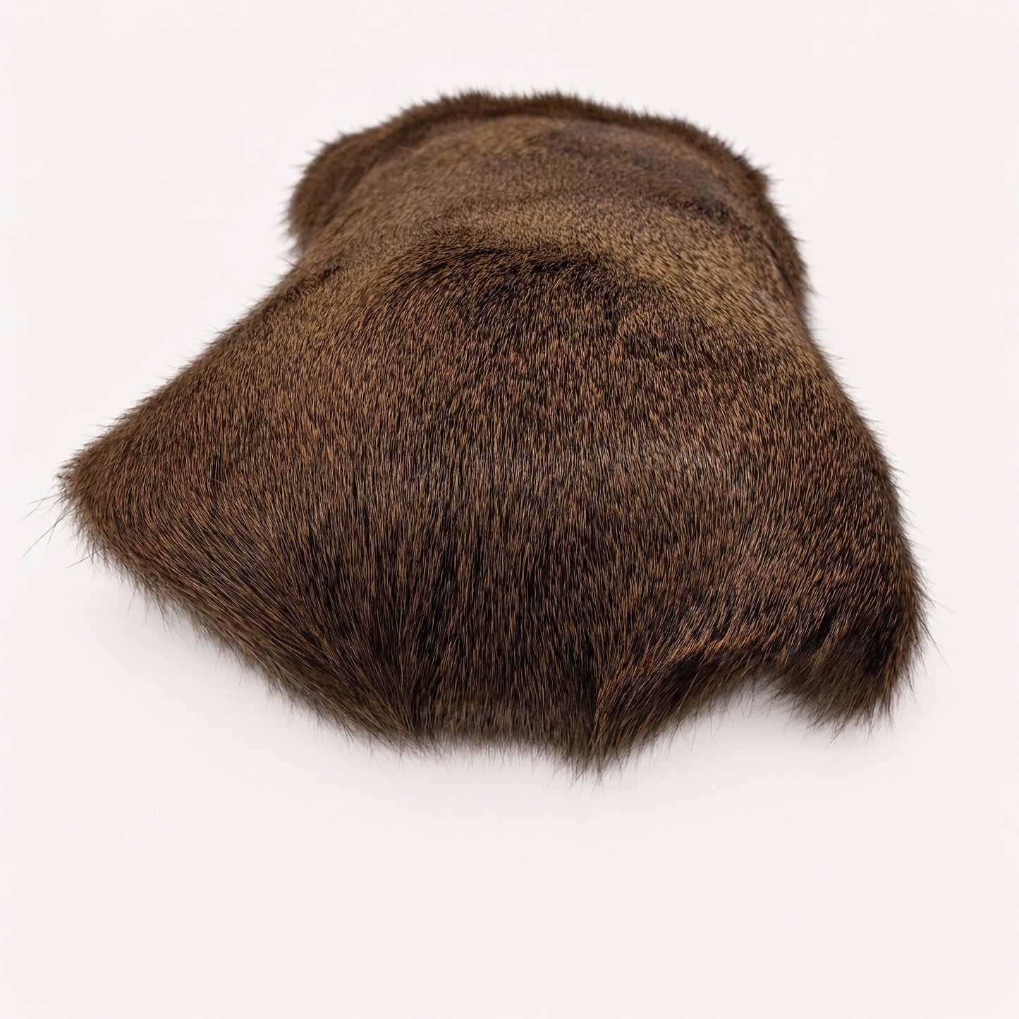 Hair-On Whitetail Deer Hide Lumbar Pillow - Filled